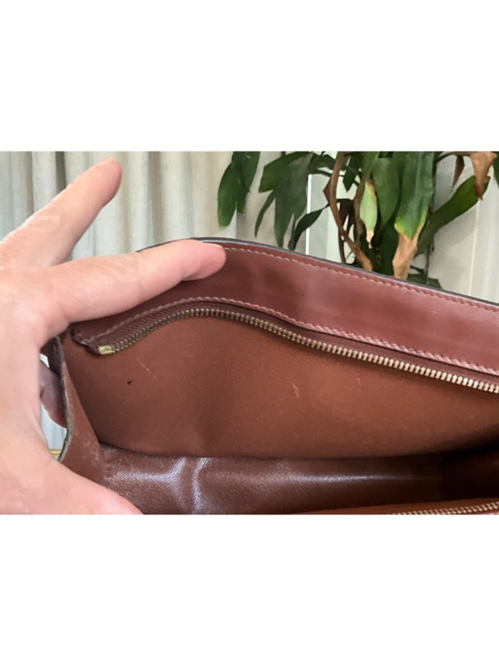 👛  AUTHENTIC LOUIS VUITTON MONOGRAM POCHETTE HOMME CLUTCH - Picture 7 of 7